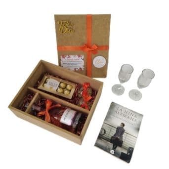 Caja sorpresa artesanal, ideal para un regalo de cumpleaños