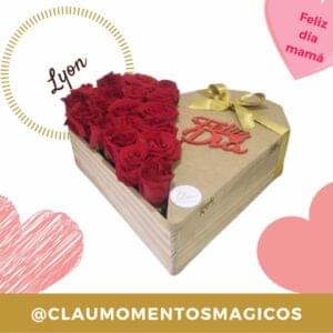 Caja artesanal Floral